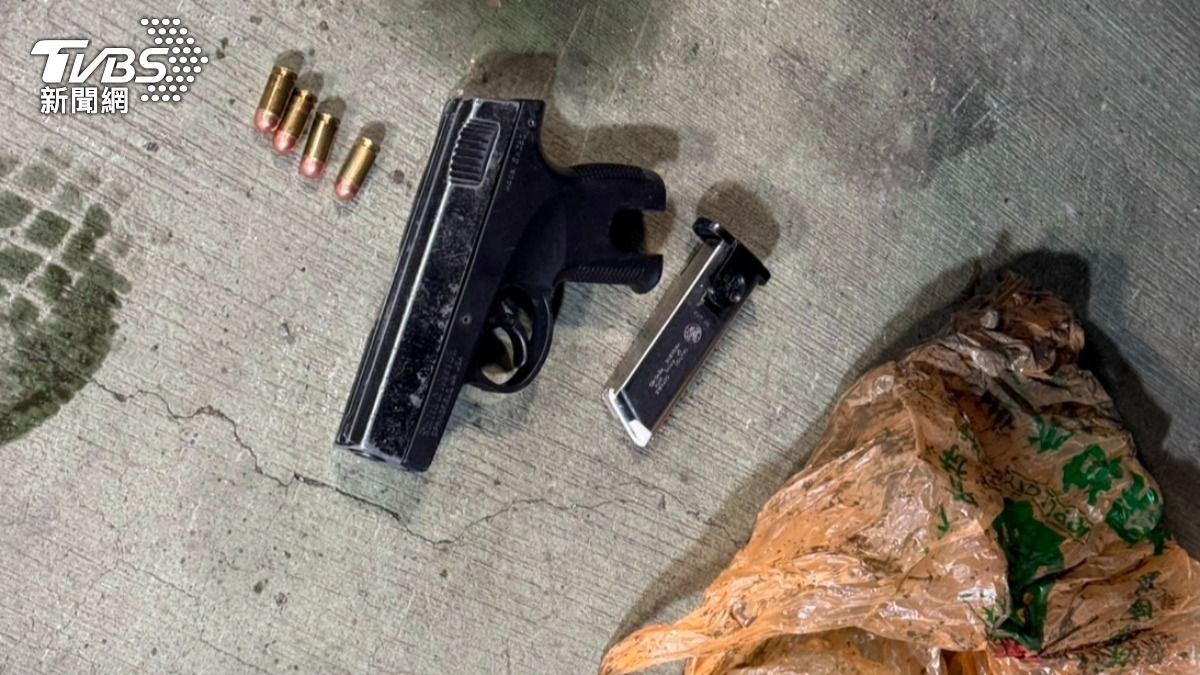 宜蘭監獄前槍擊案嫌犯遭逮。（圖／TVBS）