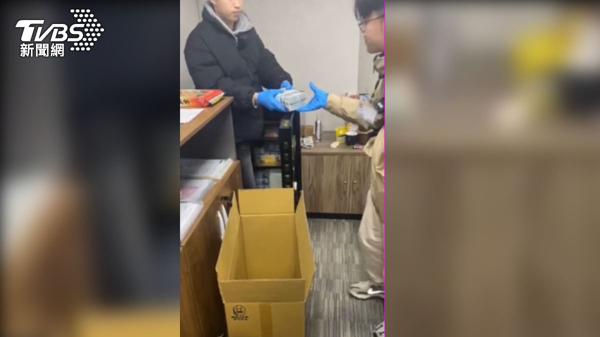 警方查扣2000多萬不法所得。（圖／TVBS）