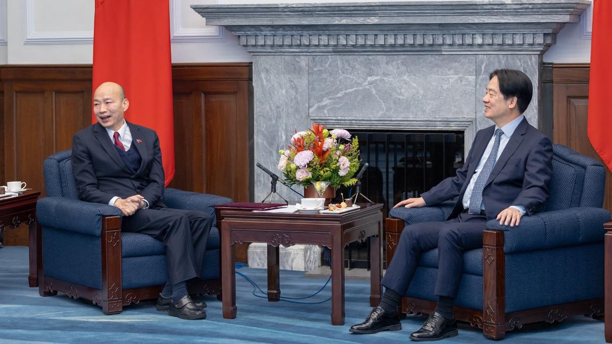 挺韓國瑜婉拒茶敘 國民黨:賴清德自己先平心靜氣喝杯茶