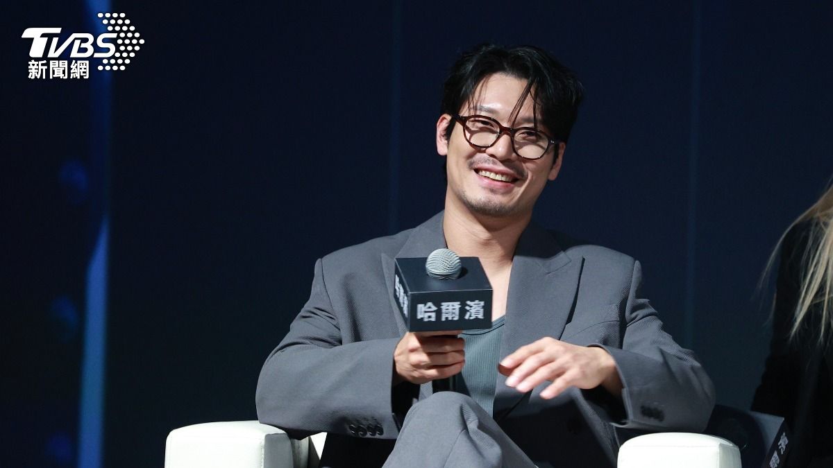 朴勳在片中飾演日本少佐，一直追捕玄彬飾演的抗日義士「安重根」。（圖／黃城碩攝）