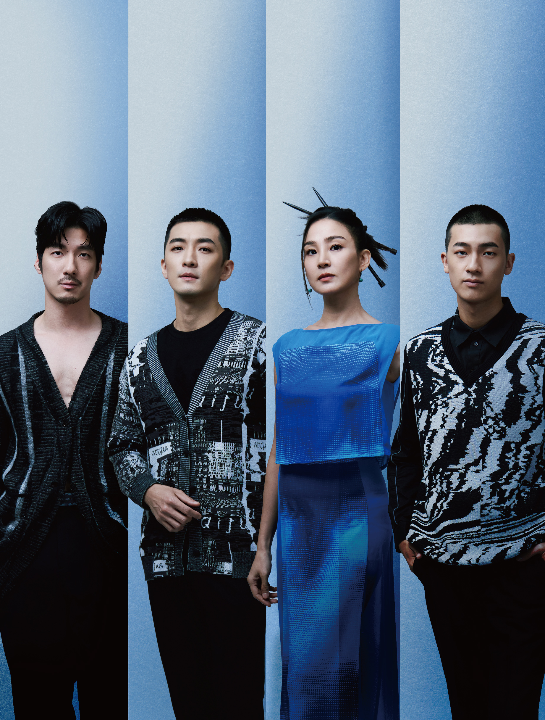 左起楊銀豪、鍾政均、洪小鈴、裴子齊。（圖／幸星娛樂提供）