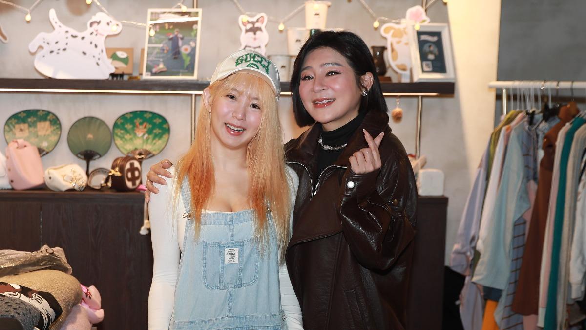 王彩樺（右）與郭書瑤攜手公益拍賣！（圖／星星相藝提供）