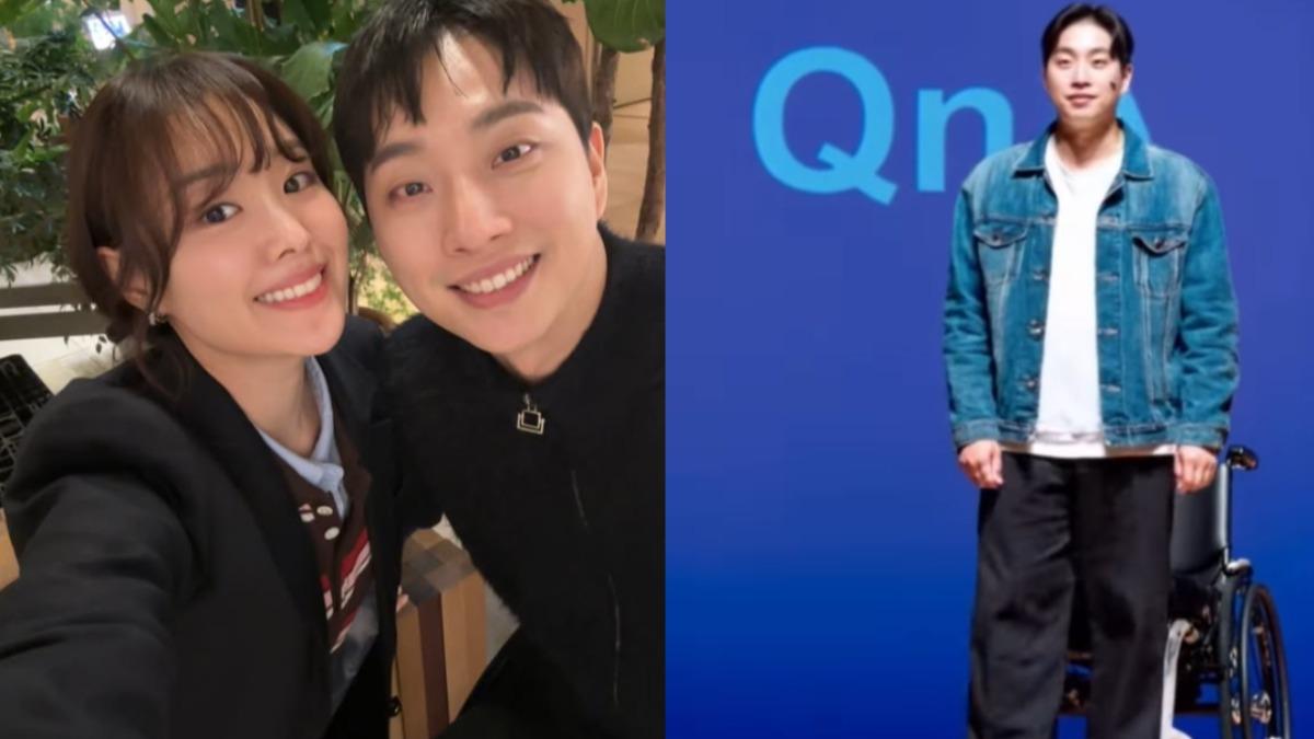 輪椅族YTR朴偉日前分享成功站起來的AI影片，妻子宋枝恩感動留言「冒出雞皮疙瘩」。（圖／翻攝自朴偉IG）