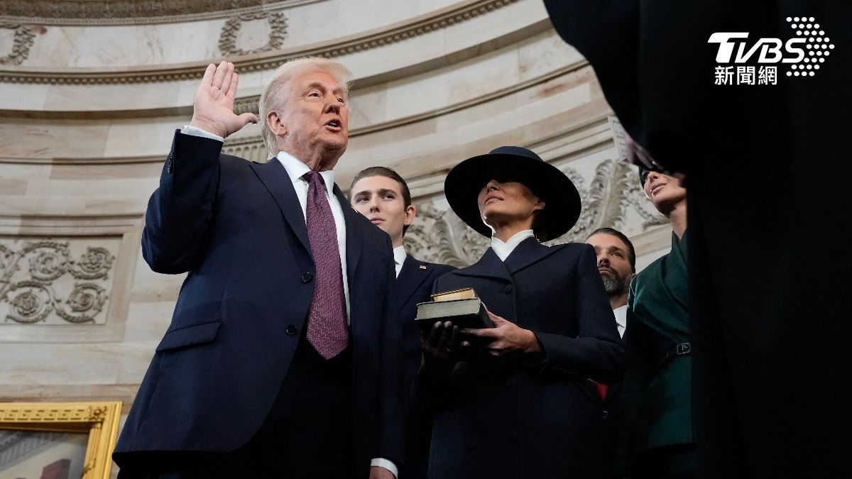 Trump vows to reclaim sovereignty, restore safety (TVBS News/AP) Trump emphasizes America first, with brief China mention