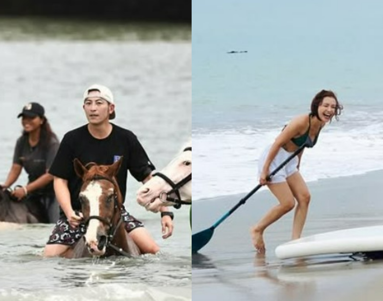 趙駿亞、吳婉君疑似同遊印尼海島。（圖／翻攝自趙駿亞、吳婉君IG）