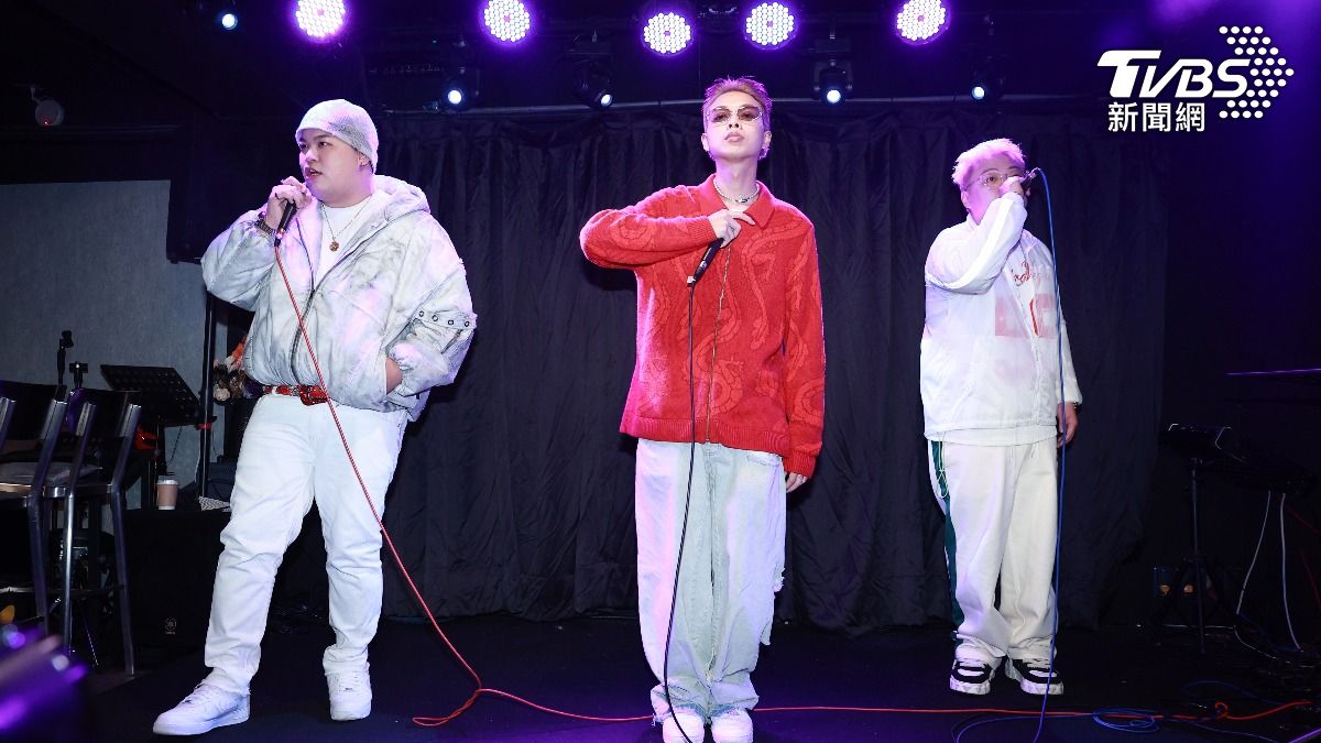 Gambler（左起）、悟少以及歐吉虎也帶來表演。（圖／黃城碩攝）