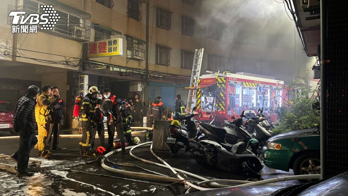 這起惡火釀2死2傷。（圖／TVBS）