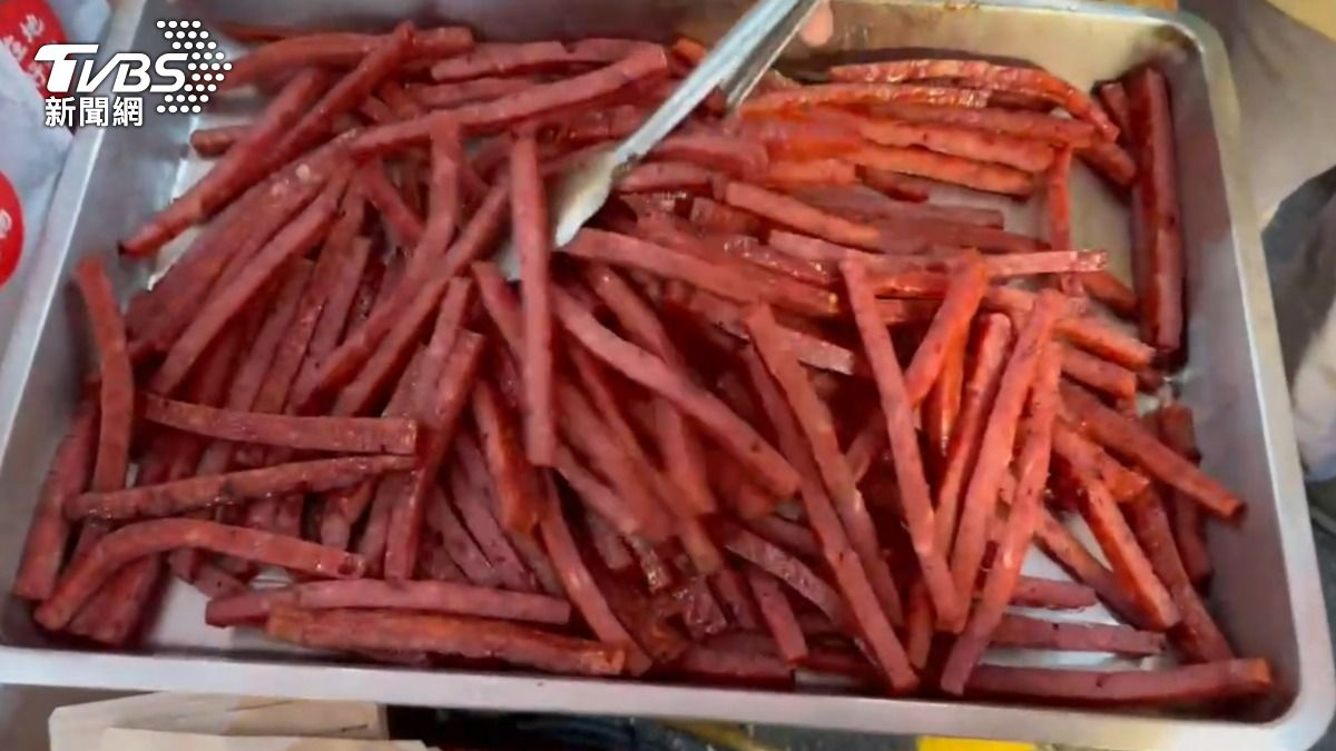 肉乾。（圖／TVBS）