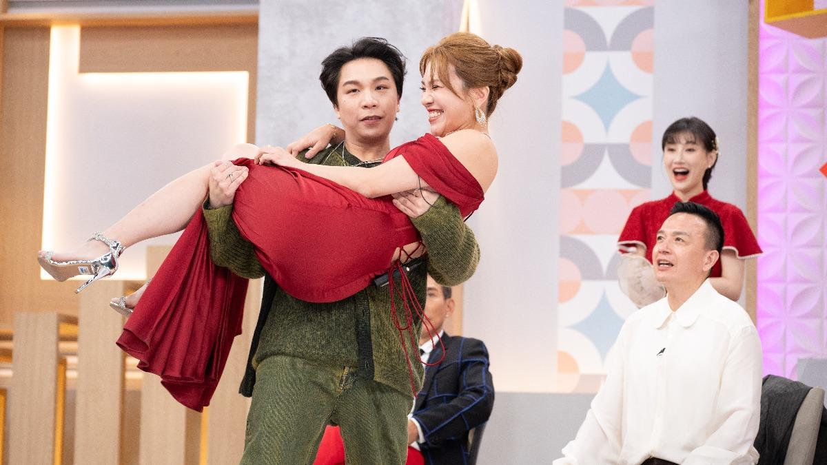 派翠克和小優是「最佳曖昧CP」。（圖／東森提供）