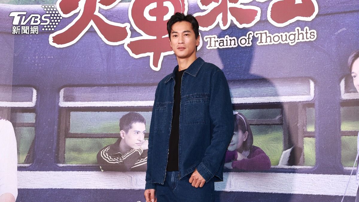 鍾承翰出席《火車來去》首映會。（圖／黃城碩攝）