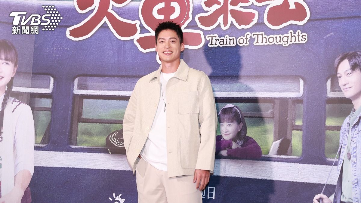 許孟哲出席《火車來去》首映會。（圖／黃城碩攝）