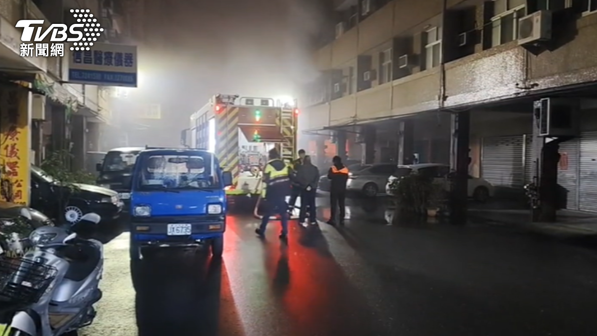本月23日凌晨彰化縣全福街一處民宅火警。（圖／TVBS資料畫面）