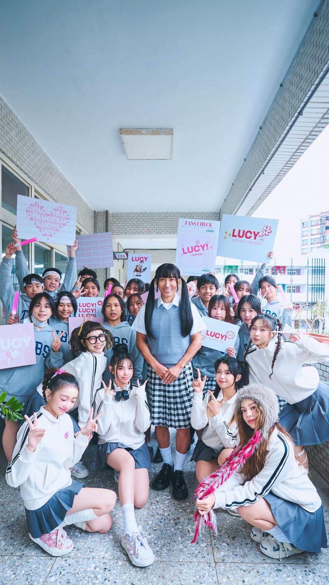 潘若迪受邀演出babyMINT新歌MV，直呼很有趣。（圖／華研國際提供）