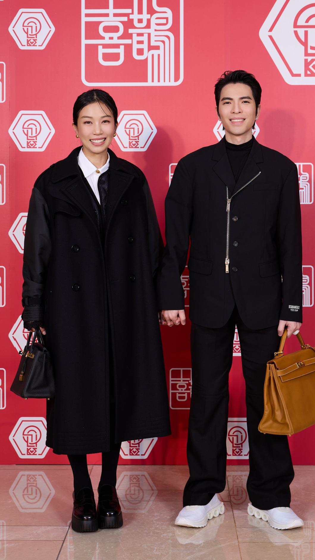 蕭敬騰跟老婆Summer。 （圖／喜鵲娛樂提供）