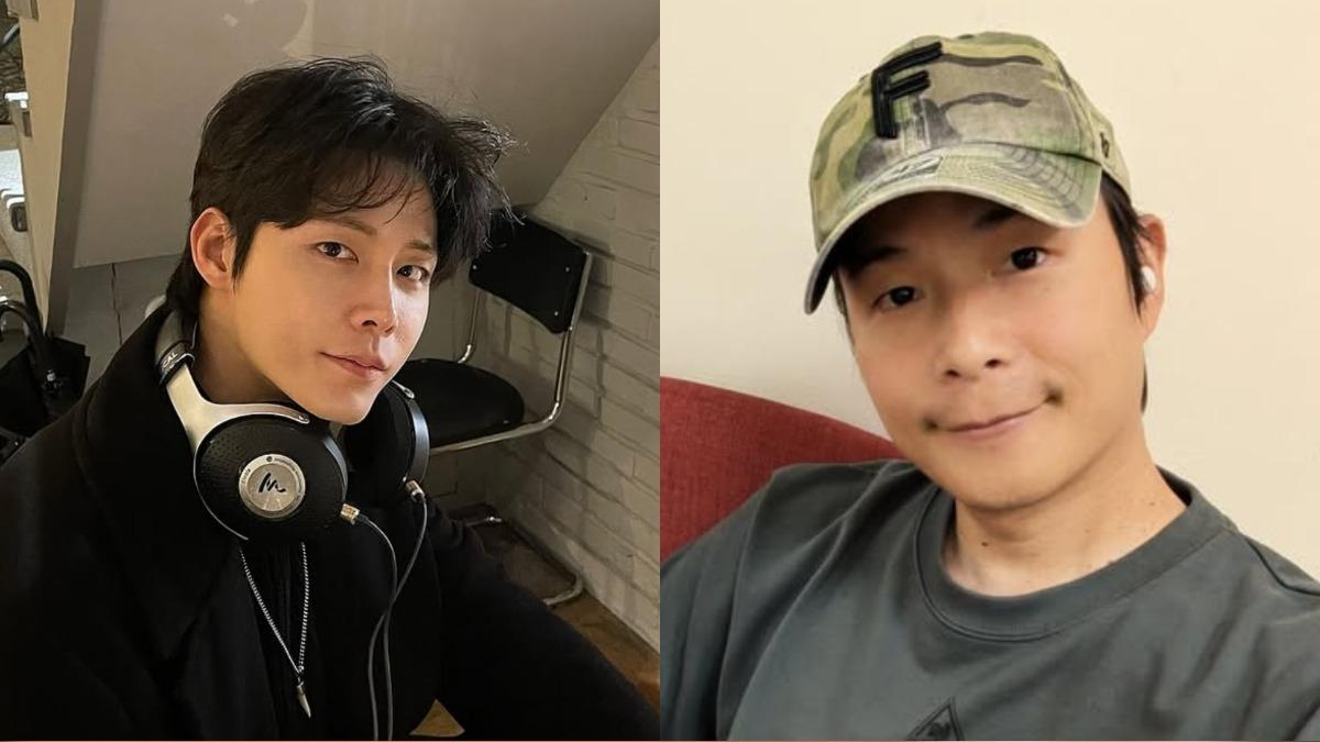 張泰晤（左）被不少台灣網友指出撞臉藝人孫協志（右）。（組合圖／翻攝自張泰晤IG、孫協志臉書）