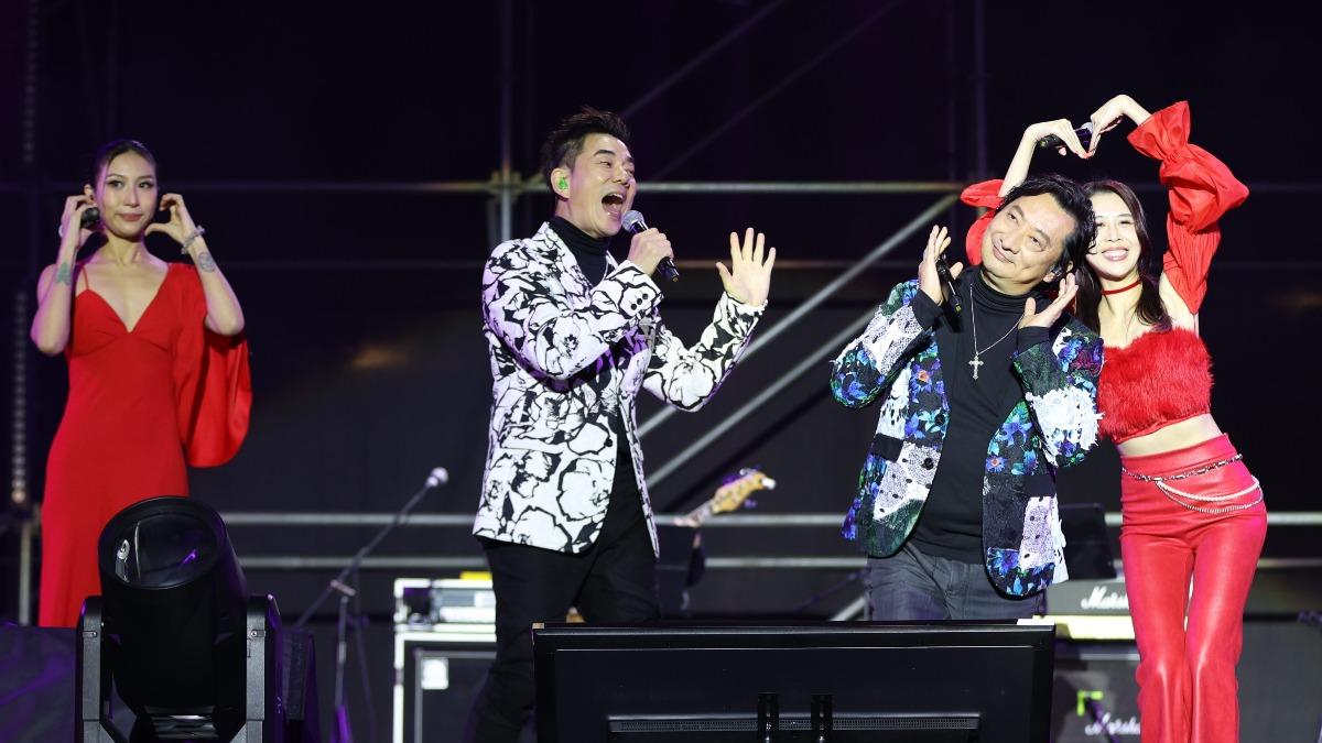 任賢齊也相當支持HOt SHOCk。（圖／樂團HOt SHOCk提供）