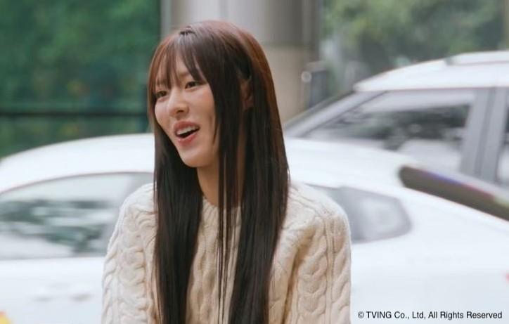 《換乘戀愛2》的智妍。（圖／Hami Video提供）