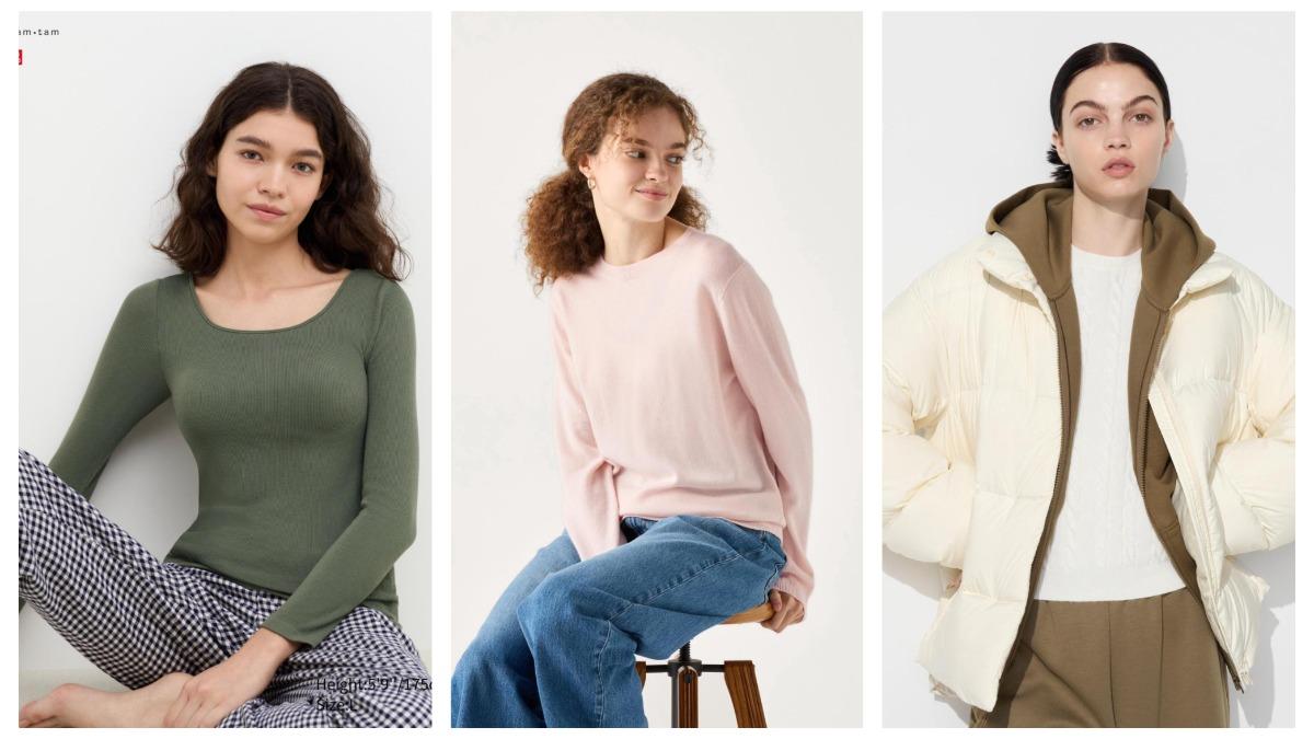 內中外三層的「洋蔥式穿搭」，今年春節遇上寒流能更保暖。（圖／節自uniqlo官網）