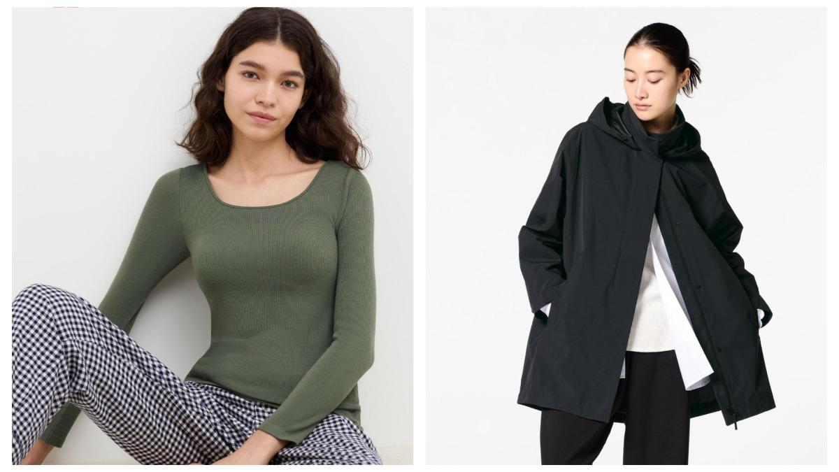 歐洲天氣乾冷且室內有供暖氣，建議「玉米式穿搭」，適合室內外溫差大的地區。（圖／節自uniqlo官網）