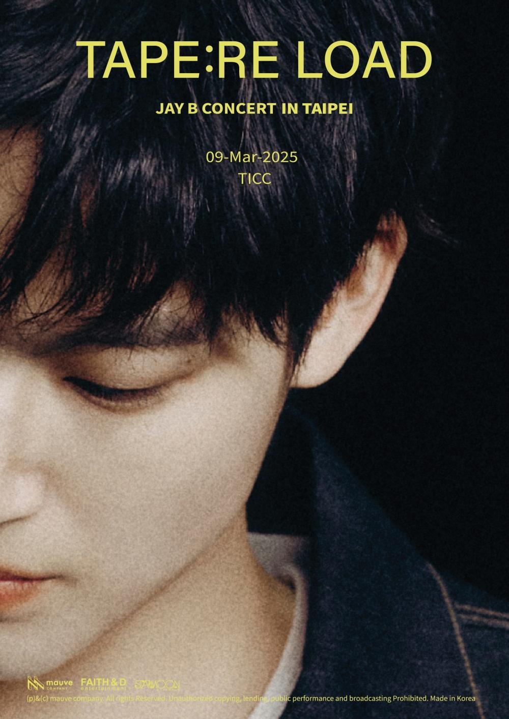 這次是JAY B退伍後首度來台。（圖／星月文創有限公司提供）