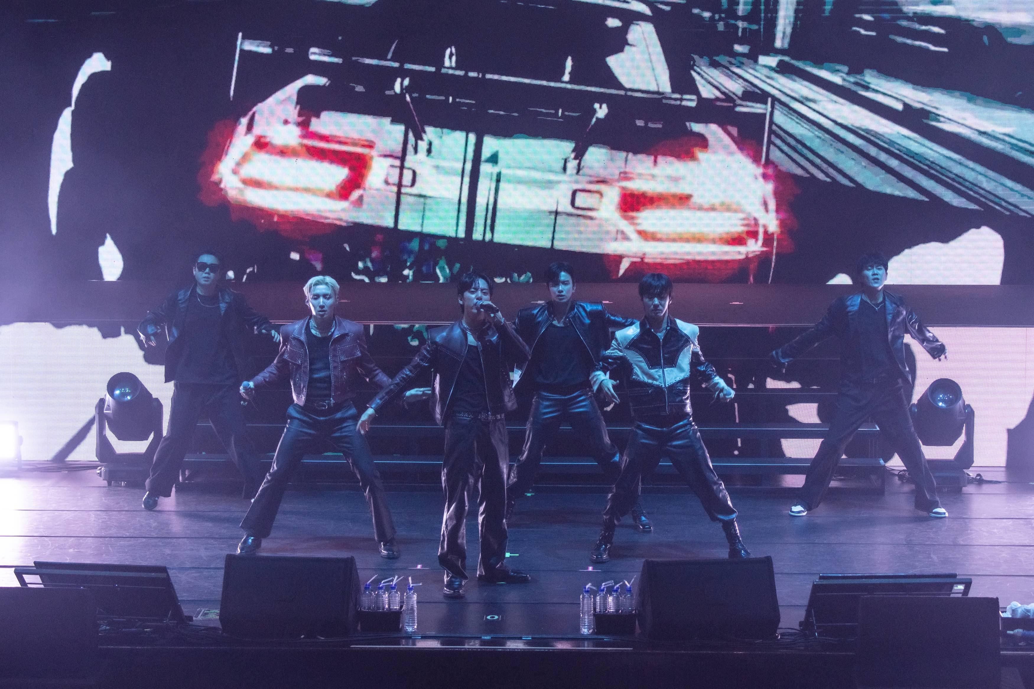 B.A.P今晚在台灣舉辦安可以唱會，開場就炸裂全場。（圖／SHOW Office提供）