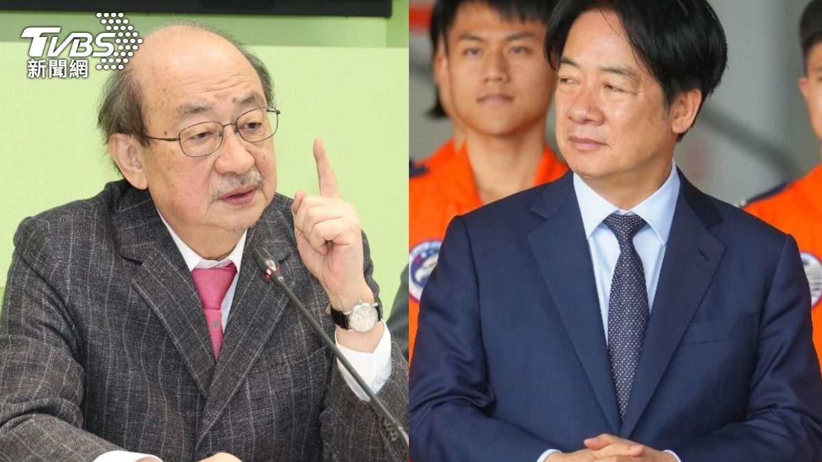 民進黨立院黨團總召柯建銘、總統賴清德。（資料照／潘建樺、華子琛攝）