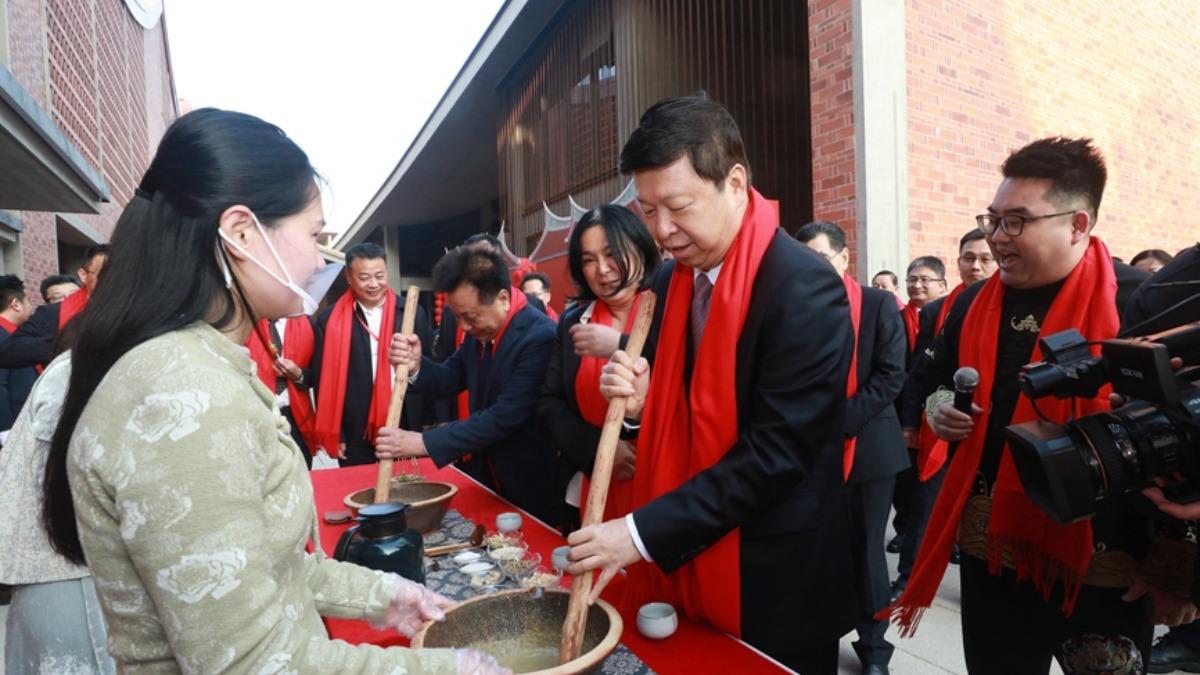 陳玉珍與宋濤活動同框。（圖／翻攝自中國國台辦「中國台灣網」）