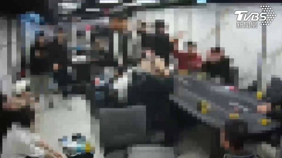 台北市大安區仁愛路某賭場遭警方發現非法盈利。（圖／TVBS）