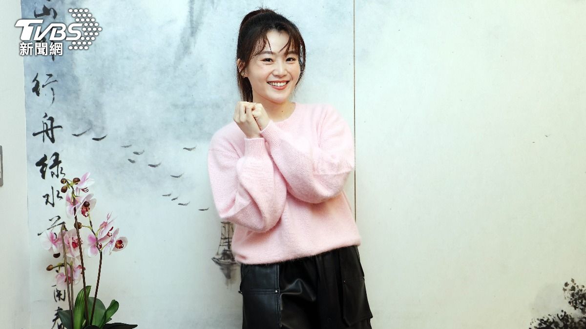 楊小黎希望今年能心想事成。（圖／張哲鳴攝）