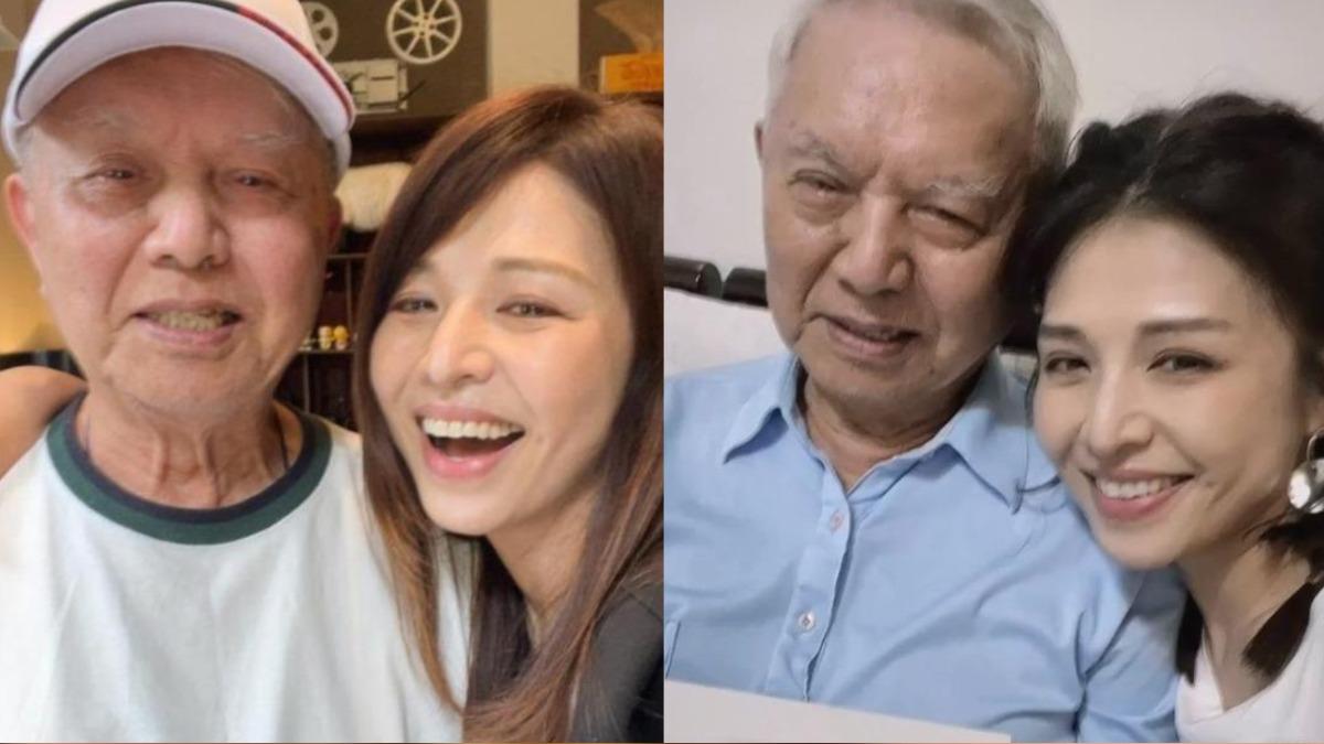 林葉亭85歲父親過世。（組合圖／林葉亭提供、翻攝自林葉亭IG）