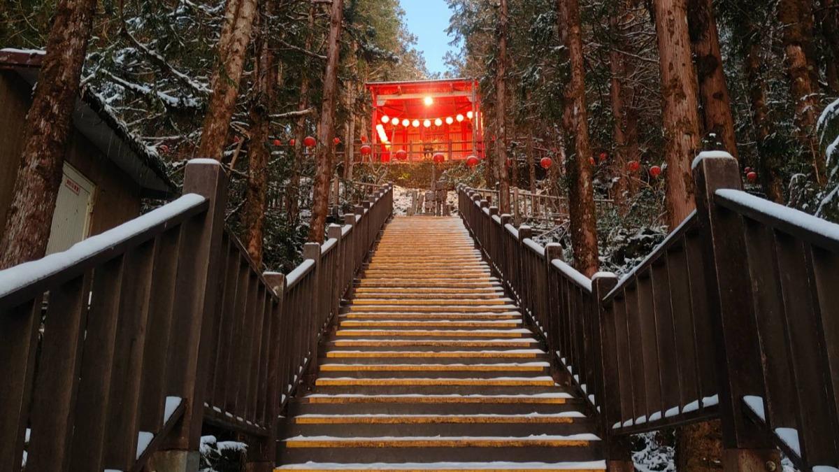 不少民眾已鎖定大年初一上山看雪。（圖／ 林保署宜蘭分署提供）