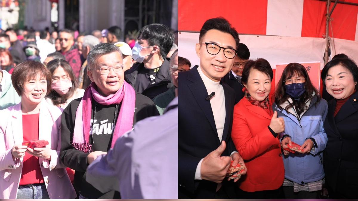 對於是否參選台中市長，藍綠立委皆有所行動。（圖／何欣純、台中市政府提供）