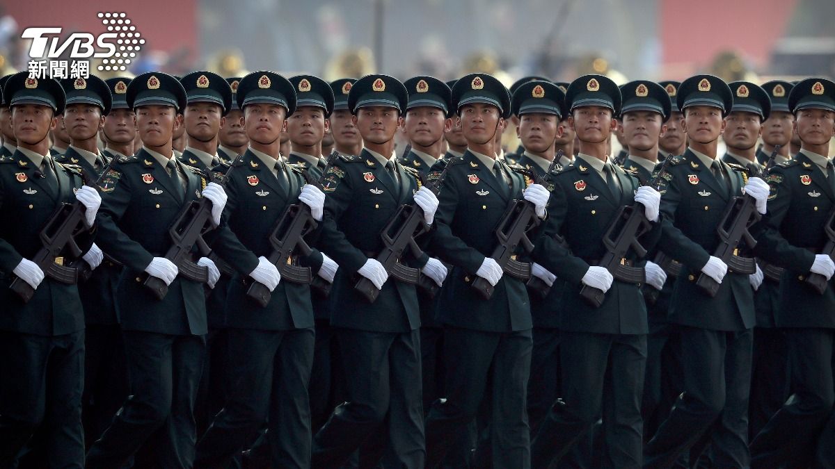 中國人民解放軍。（圖／達志影像美聯社）