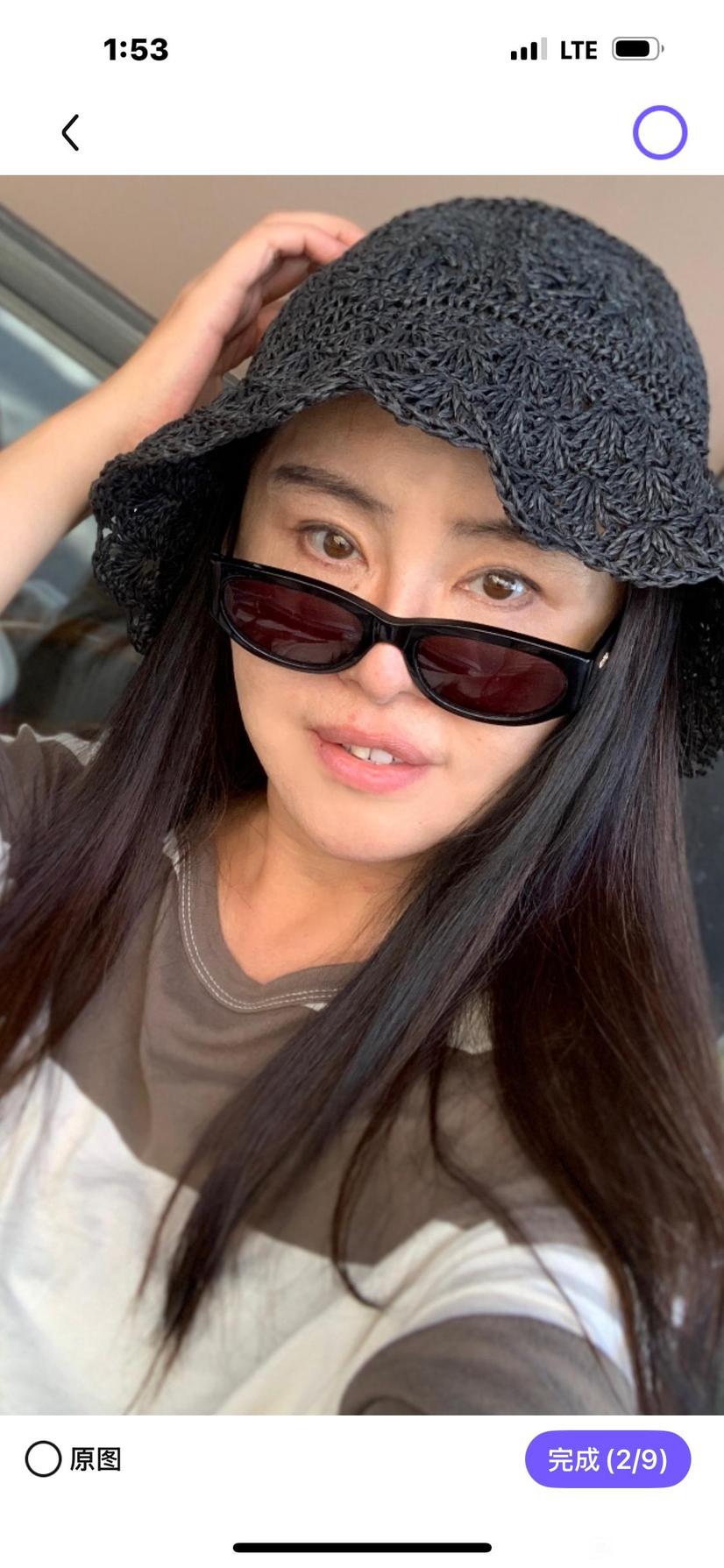 王祖賢曬出自拍照。（圖／翻攝自王祖賢吧）