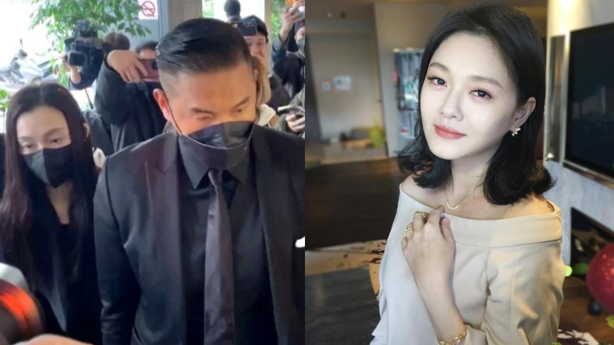 范瑋琪痛到說不出話。（圖／TVBS、翻攝自大S臉書）