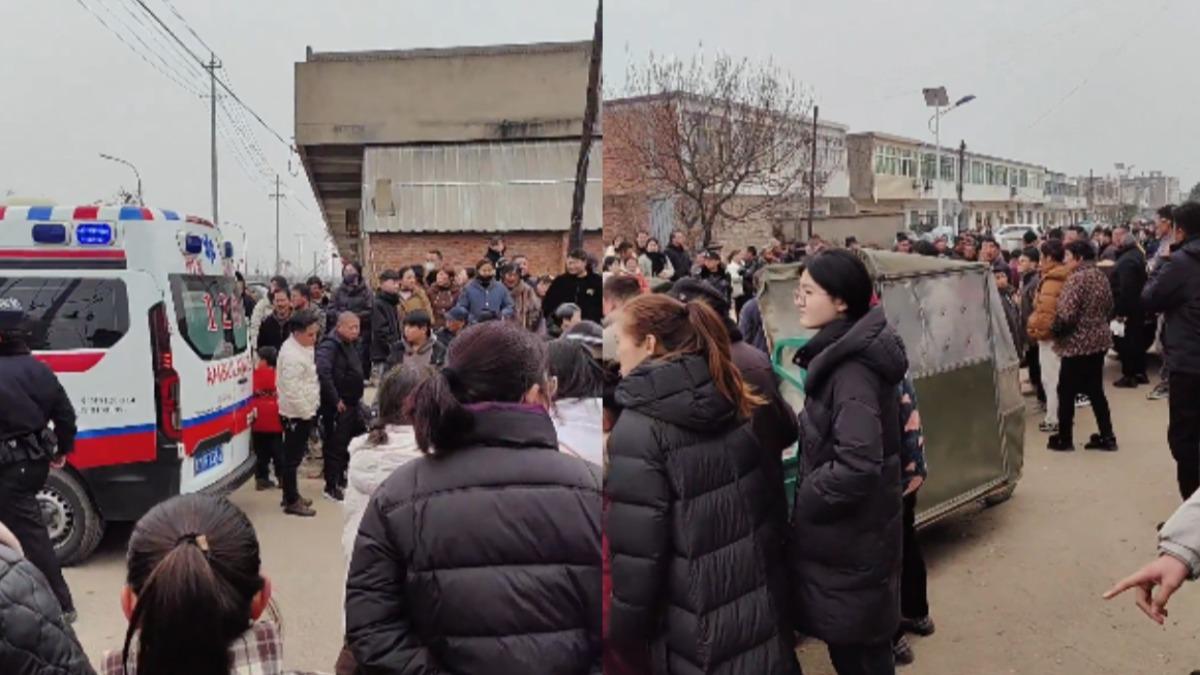 中國南京驚爆獻忠事件。（圖／翻攝自 X）