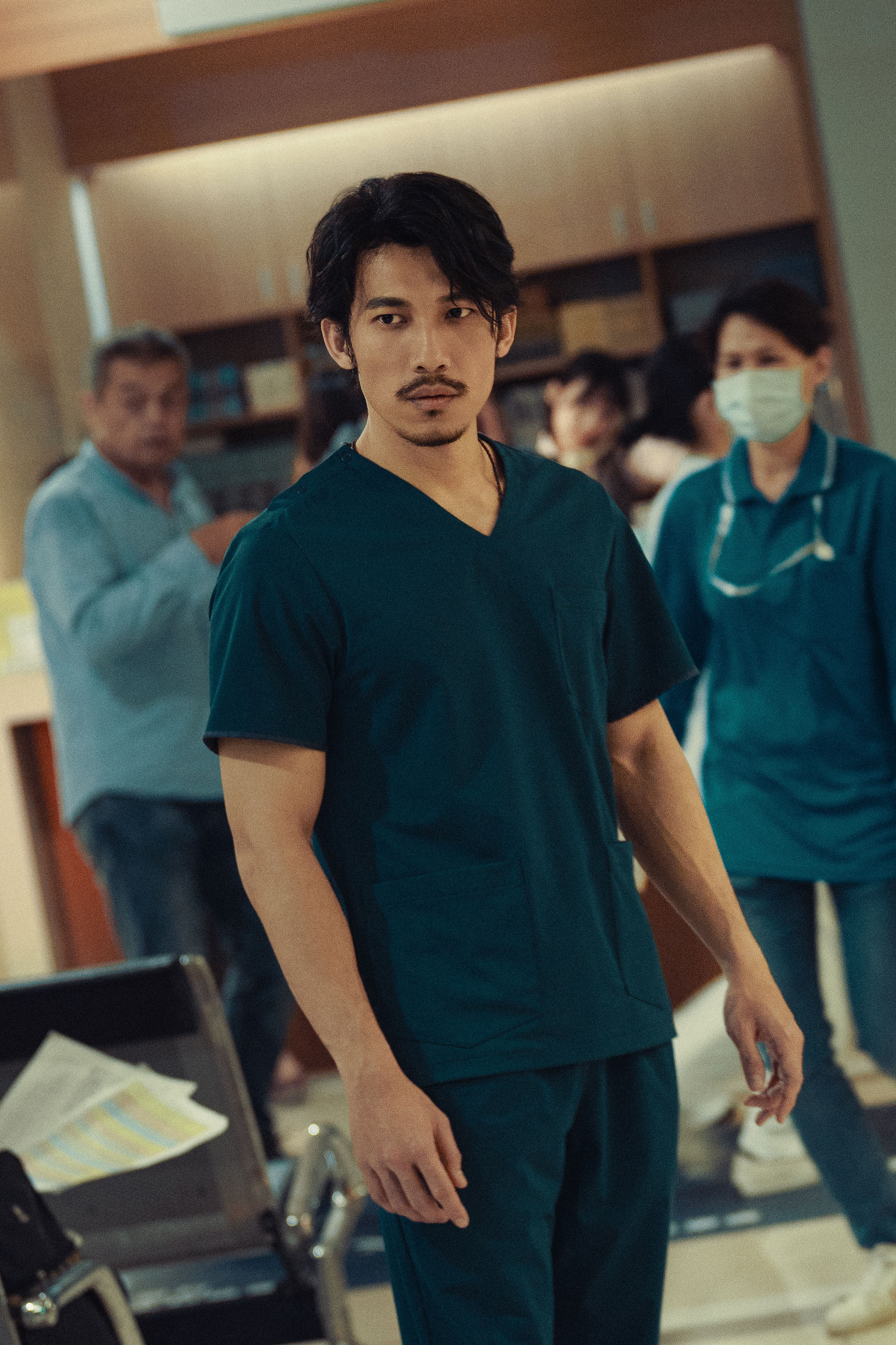 連炳發近日因參加《披荊斬棘的哥哥》越南版擁有更高人氣，首次來台參演影集。（圖／公視、中華電信、瀚草文創提供）