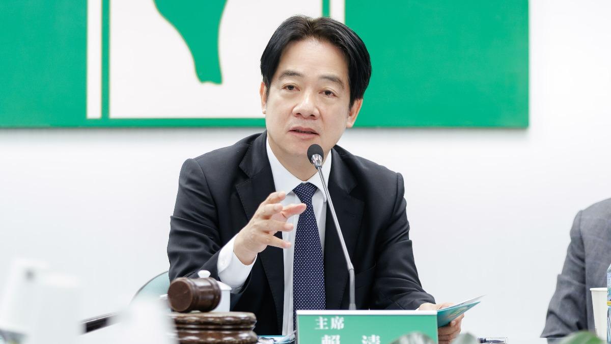 民進黨主席賴清德。（圖／民進黨提供）