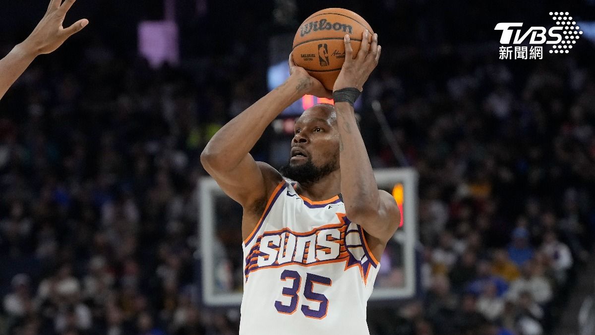 杜蘭特（Kevin Durant）。（圖／達志影像美聯社）