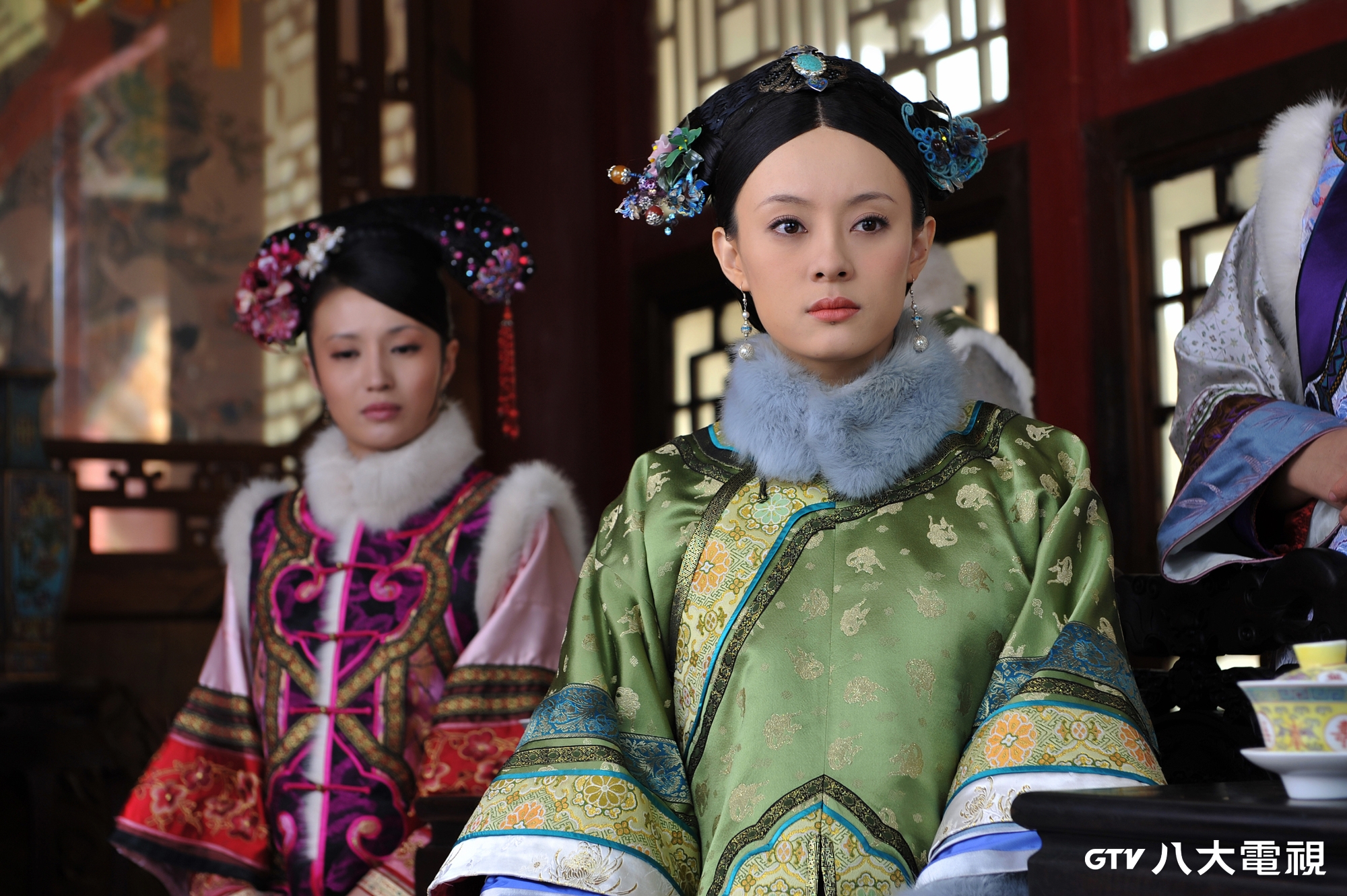 《後宮甄嬛傳》將一路播到2/17。（圖／八大提供）