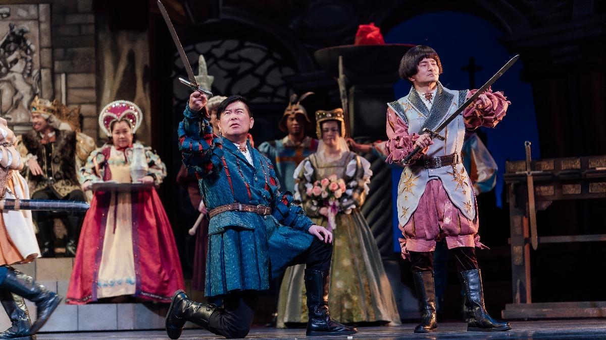 曾國城（左）、唐從聖（右）有許多精彩對戲。（圖／寬宏藝術提供）