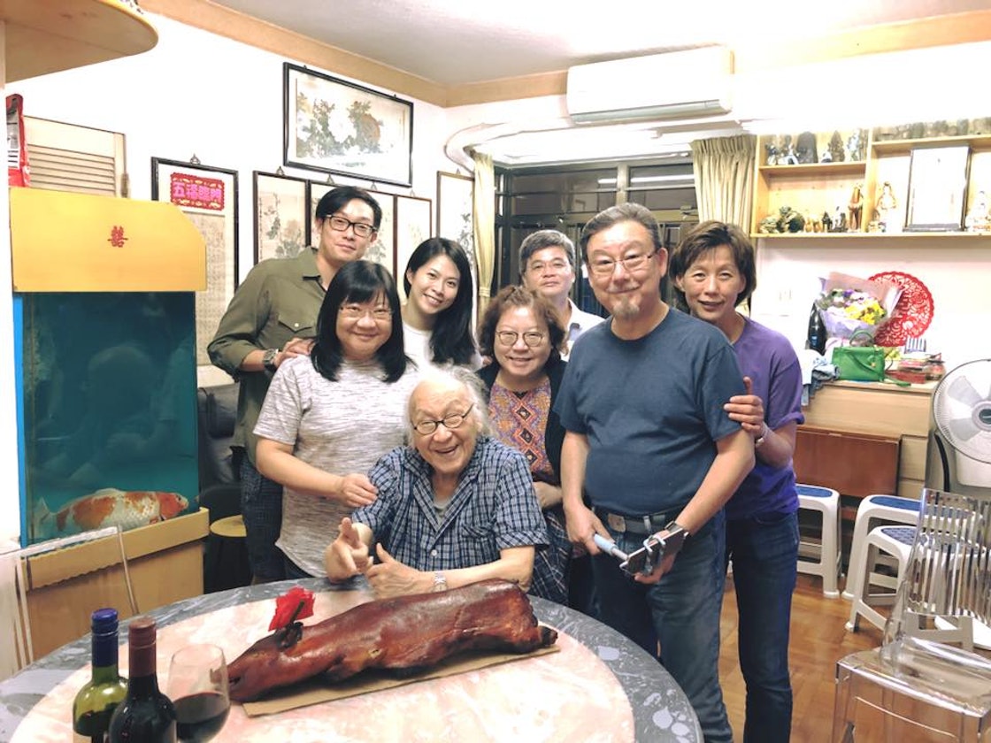 俞明患肺炎病逝。（圖／翻攝自俞明臉書）