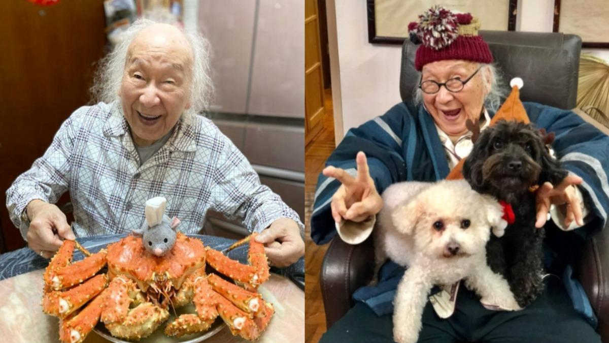 40年代經典粵語片笑匠人稱「俞明叔」的俞明，在4日逝世享嵩壽100歲。（圖／翻攝自俞明臉書）