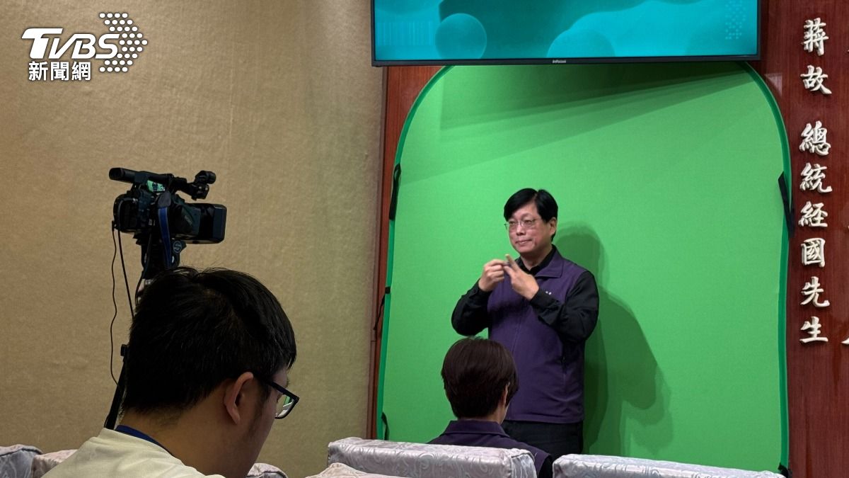 行政院緊急申請台北市政府的聽語障溝通服務方案。（圖／劉庭宇攝）