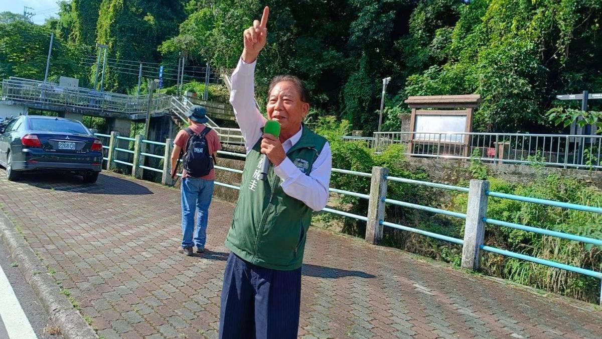 在台中山線拿下5連霸的民進黨議員蔡成圭，今日宣布不再參選。（圖／翻攝自蔡成圭臉書）