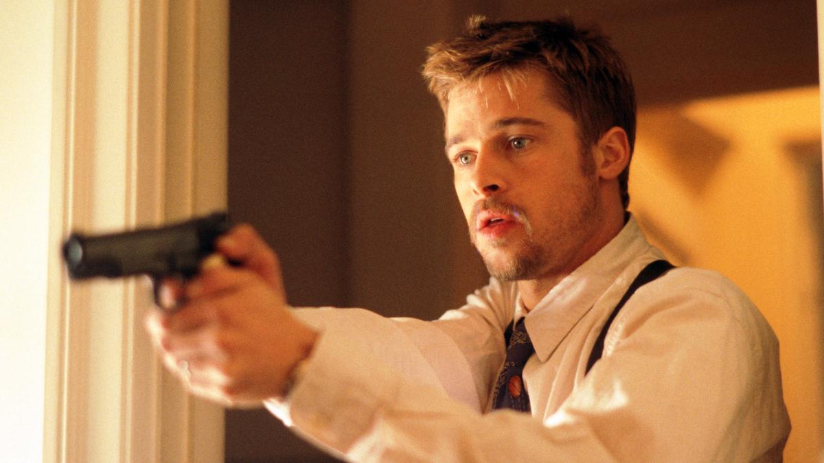 布萊德彼特盛世美顏出土。（圖／華納提供）