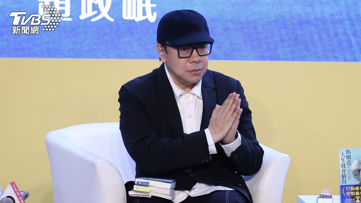 蔡康永在分享會上落淚。（圖／張哲鳴攝）