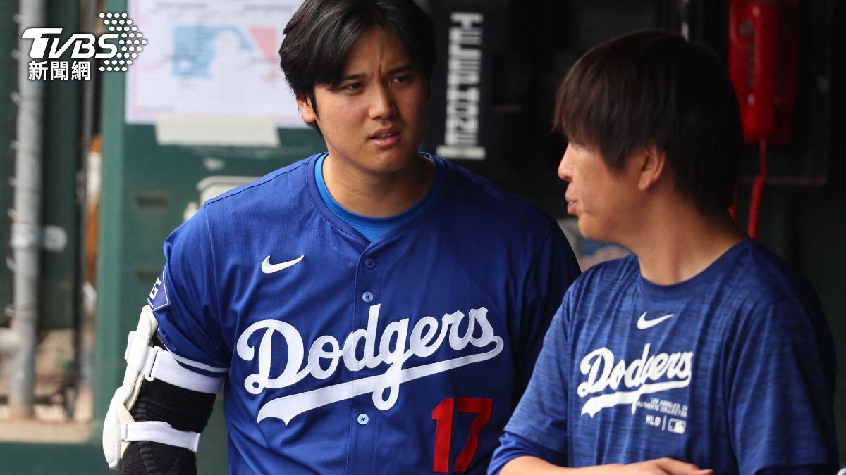 水原一平當庭向大谷翔平喊話致歉。（圖／達志影像路透社）