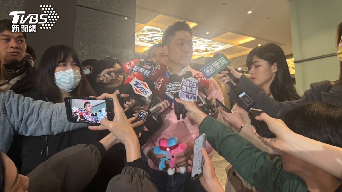 台北市長蔣萬安。（圖／TVBS）