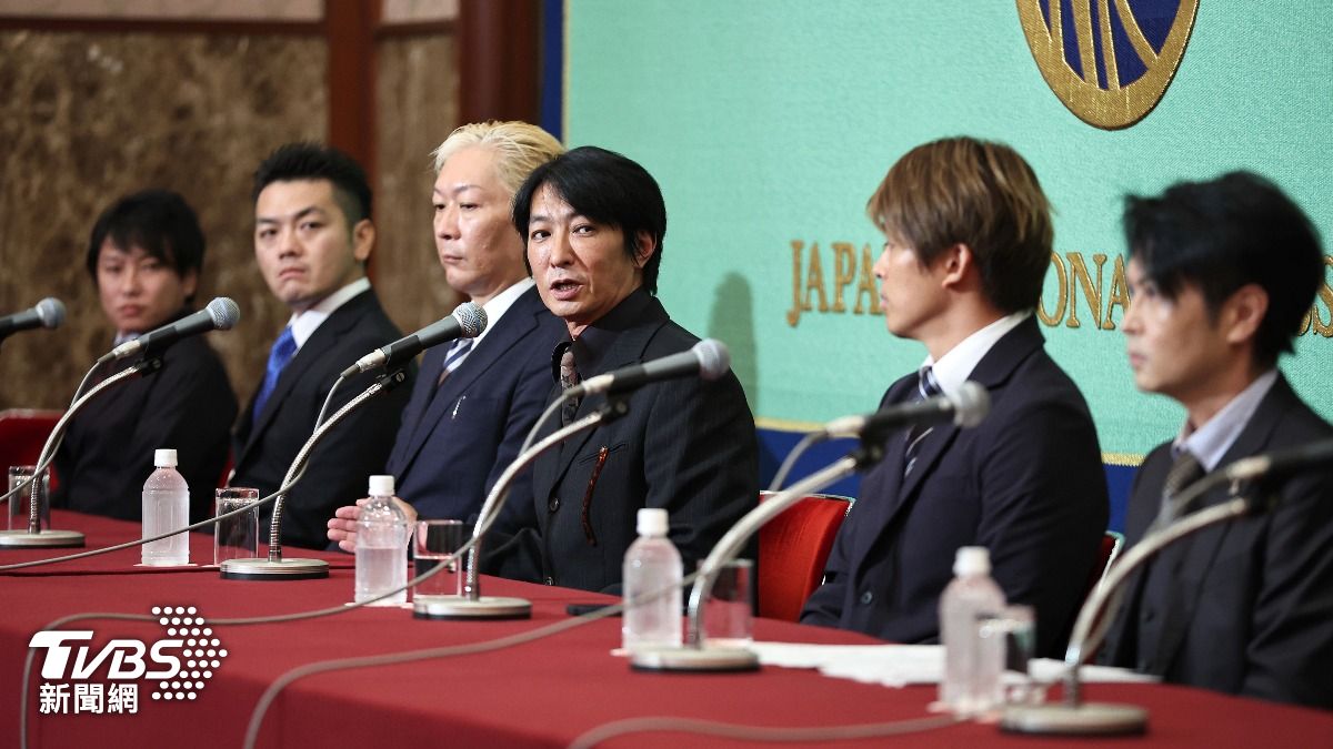 此次報導中提及的受害者包含大島幸廣（左二）、石丸志門（左三）與志賀泰伸（右一）。（圖／達志影像美聯社）